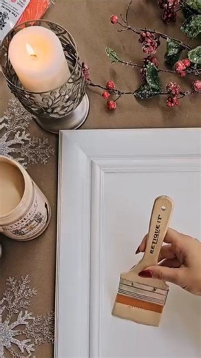 This cabinet redo gave the whole kitchen a cozy holiday feel — and it was all done with our Barnwood kit. No sanding. No stripping. Just pure MAGIC ✨🎄 #CabinetMakeover #KitchenGlowUp #DIYHomeProjects #RetiqueIt #LiquidWood #BeforeAndAfter #HomeDIY #FarmhouseKitchen #KitchenInspo #HolidayHome #WoodFinish #DIYIdeas | Retique It