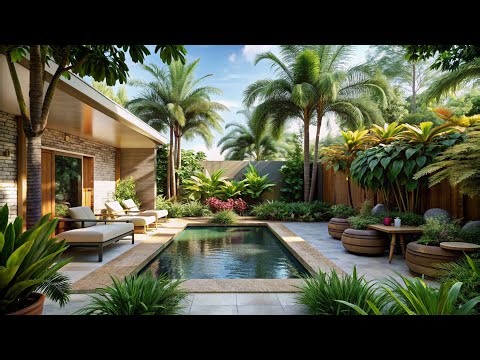 Transform Your Side Yard into a Captivating Tropical Oasis