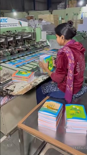 Notebook Manufacturing in Big Factories – Amazing Process