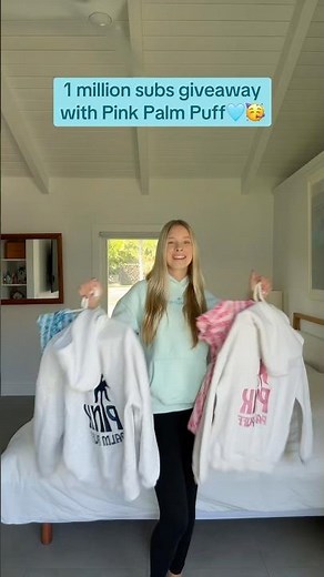 1 million subs giveaway w/ ‪@pinkpalmpuff‬🤩💖#shorts #shortsfeed #tiktok #adiaava #trending #giveaway
