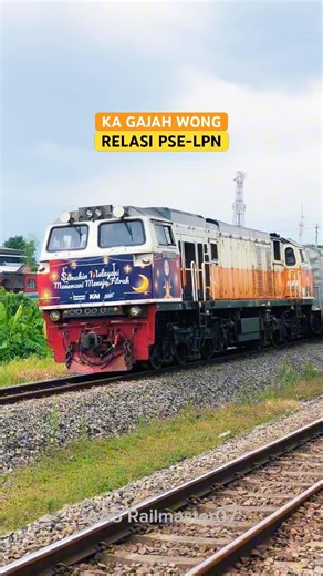KEREN KA GAJAH WONG #keretaapi #keretaapiindonesia #train #kai121_