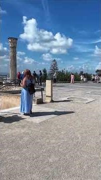 🇹🇳 Walking tour -Archaeological Site of Carthage 🇹🇳#tunisia #travelvlog #travel