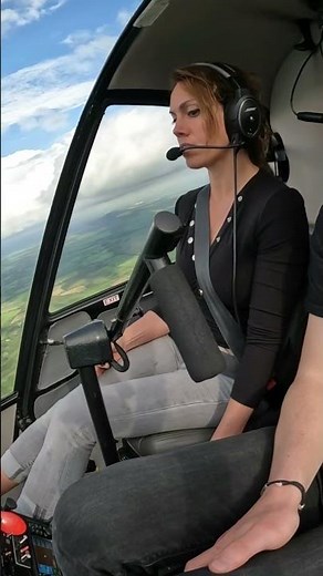 Practice autorotation in the r22 #smooth #helicopter #autorotation #pilottraining