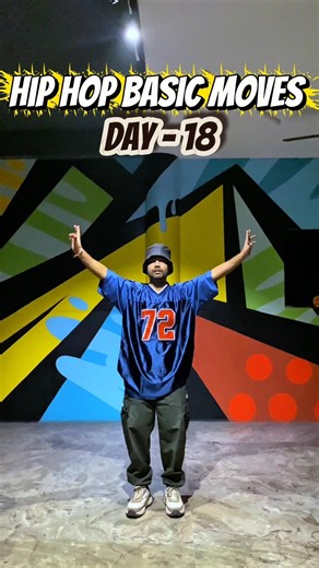 #shorts / Day - 18 / Hip Hop Basic Moves / #practice #tutorial #upgrade #learnstepbystep #learning