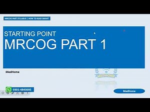 MRCOG Part 1 | Eligibility, Account Setup, Booking, & Best Course to Join