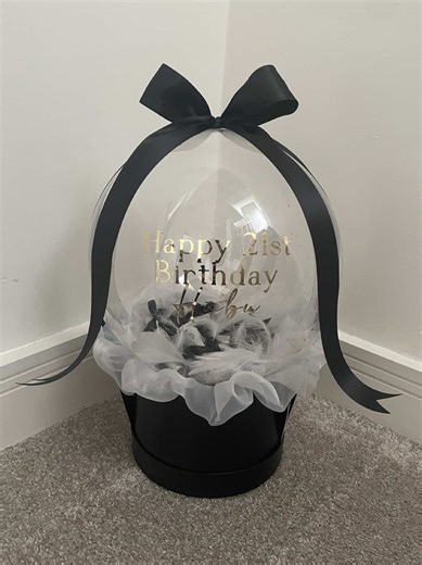 Custom Cash Gift Balloons for 21st Birthdays