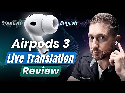 Airpods Pro 3 Live Translation Demo & Review (1 Week Later!)