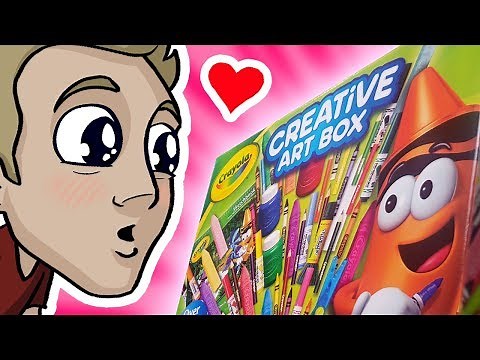 EPIC ART with KIDS ART SUPPLIES!?