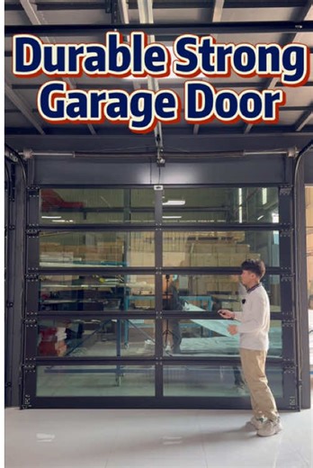 Add a garage door to your garage.#garagedoor #garage #slidinggaragedoor #door #fyp #factory