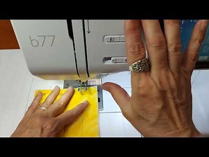 Stitch Library for the B-77 Bernette #5 stitches 15-17