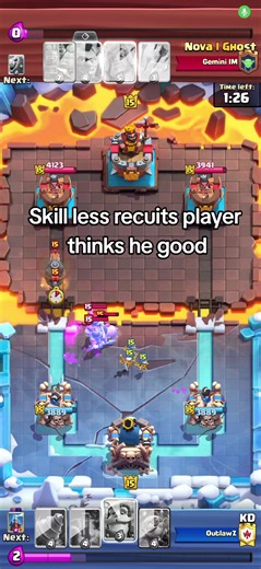 I did this in the hospital btw💀#clashroyale #insane #comeback #fyp