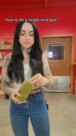 the easiest way to cast the runes is a single rune pull for daily insight #witchtok #heathen #runecasting #norsewitch #divination #oreamnosoddities #elderfuthark #norsemythology #norsegodsandgoddesses