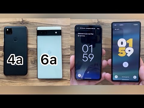 Google Pixel 4a vs Google Pixel 6a