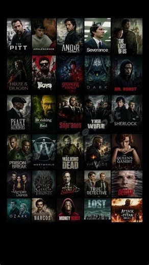 🔥 Top 30 Greatest TV Series of All Time | Must Watch Before You Die! ✨️🎥🎬#hollywoodmovies #webseries