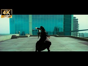 The Matrix (1999) - Bullet Time Scene