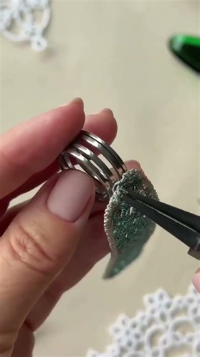 #tattingdesign #weaving #tatting #frivolite