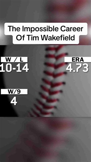 This guy won 200 games with a knuckleball 🤯 #MLB #baseball #mlbtiktok