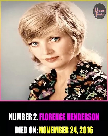 Remembering Florence Henderson, beloved matriarch of 'The Brady Bunch,' who died at 82.