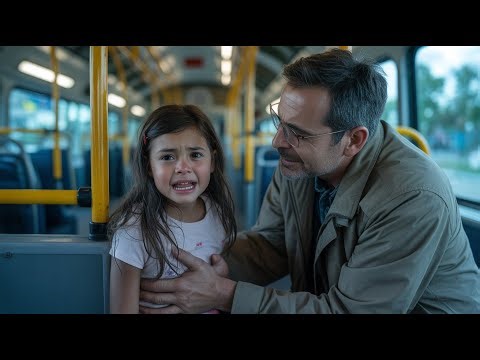 Bus Driver Sees Little Girl Cry Every Day — What He Found Under Her Seat Shocked Him...