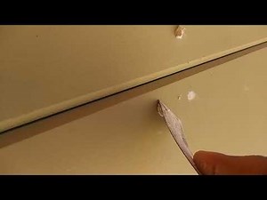 How to apply old school oil based "painters putty 53"