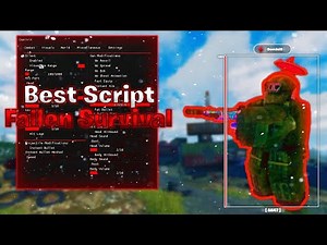 Using The Best Script In Fallen Survival *WALLBANG* | Dominix
