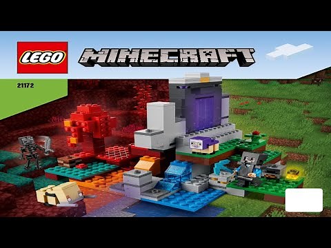 LEGO instructions - Minecraft - 21172 - The Ruined Portal