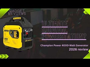 Champion 4000W Dual Fuel Inverter Generator Review 2026 – Worth It?