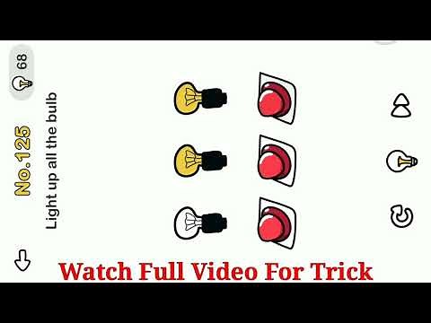 Brain Out Level 132 Light up all the bulb