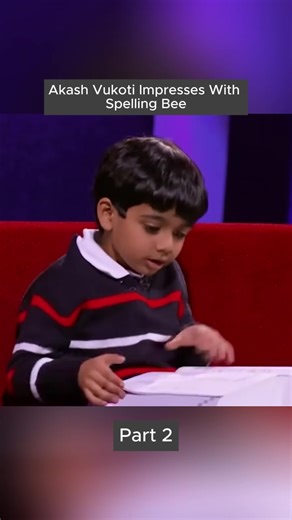 Akash Vukoti Deslumbra en el Spelling Bee
