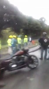 Some riders tried to be slick and ride inside the construction zone in order to beat the traffic in Panama. 🤣🤣😂😂 | Load-all
