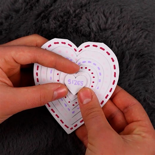 Heart Shaped Paper Gift | Magic Hands Creations