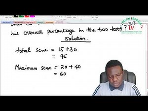 Pry 5 lec202v Application of Percentages to real life situations