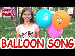 balloon song - Nursery rhymes KIDS SONG