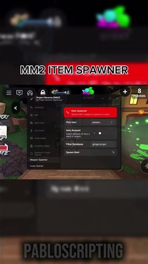 NEW ITEM SPAWNER SCRIPT (all in comments) #robloxexecutor #roblox