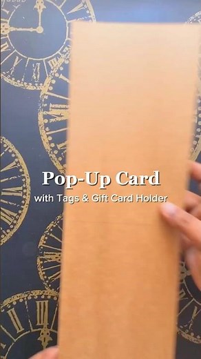 Surprise and delight with pop-up cards with removable tags. Tutorial by ‪@evasgiftionery‬