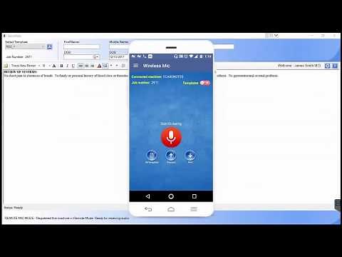 eCareNotes Speech Recognition - Getting Started