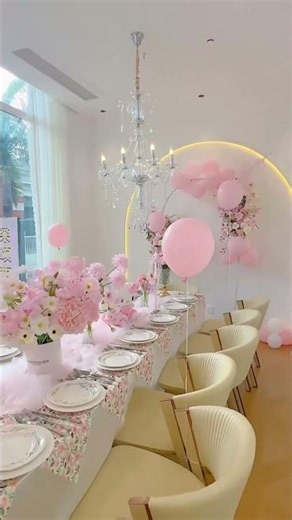 Kawaii Hello Kitty birthday party decor 💗 #sanrio #hellokitty