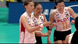 97K views · 723 reactions | THE RINGING NEVER STOPS ☎️ The PLDT High Speed Hitters caught up against the Queensland Pirates after dropping a strong 8-0 run to widen their lead in the second set of the 2025 AVC Women's Volleyball Champions League! #AVCChampionsLeague #OneSports | One Sports | Facebook