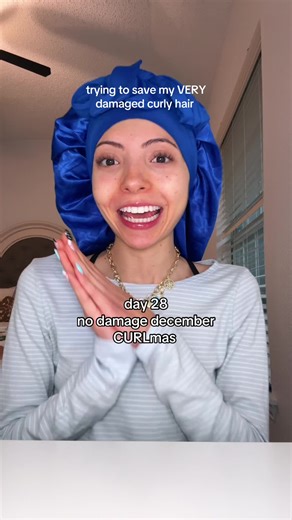 sorry this is the worst no damage december ever!! #curlyhair #curlyhairjourney #damagedhair #2026