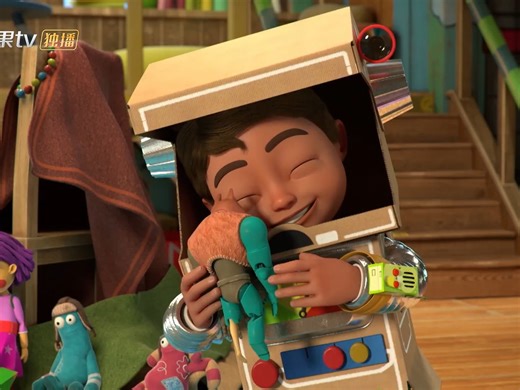 英文动画Bitz&Bob 小贝大发明第3集 旋转木马