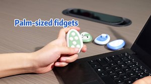 Fidget Toys Adults Stress Relief: 4 Pack Fidget Stone - Sensory Calming Desk Toys for Teens Kids with ADHD Autism - Office Tension Relief Focus Tool