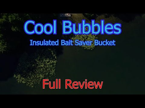 Cool Bubbles Insulated Bait Saver Bucket | Best Live Bait Bucket