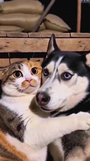 Brave Duck Saves Cat and Dog — Funny Pet Rescue
