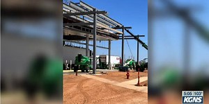 Construction at I-35 Border Patrol checkpoint