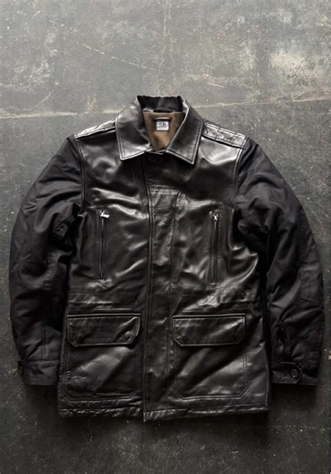 Vintage C.P. Company Leather Utility Field Jacket Review