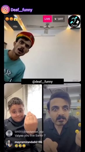 🎭 DEAF FUNNY 🎭 on Instagram: "HAHAHA 😂😄 . . #Deaf__funny #deaf #asl #деаф #глухих #deafworld #deafcommunity"