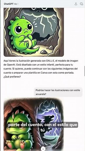 En este video te muestro cómo hacer un cuento con ChatGPT y Canva