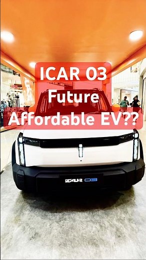 iCAR 30 Full Tour – The Future of Affordable EVs ⚡#icar #ev