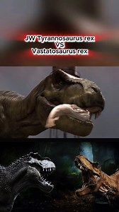 Tyrannosaurus rex VS vastatosaurus rex #jurassicworld #dinosaur #gaming #games #fypシ゚ | RespeedBr