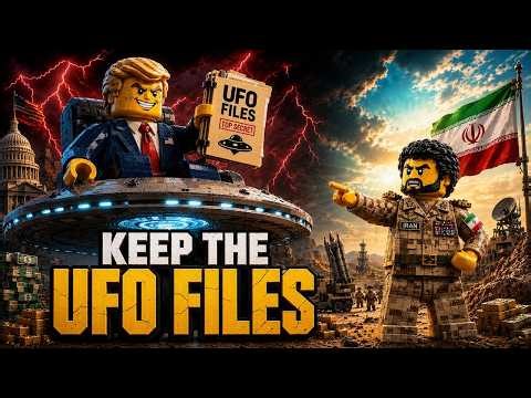 Keep the UFO Files, Drop the Epstein List 📓 | Fix America Before Judging Iran (Lego Rap Story)